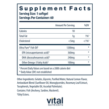 Load image into Gallery viewer, Ultra Pure Fish Oil 700 120 softgels