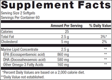 Load image into Gallery viewer, OmegaGenics EPA-DHA 720 Lemon 120 gels