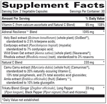 Load image into Gallery viewer, Adrenal Resilience 60 vegcaps