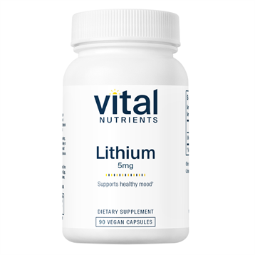 Lithium (orotate) 5 mg 90 vegcaps