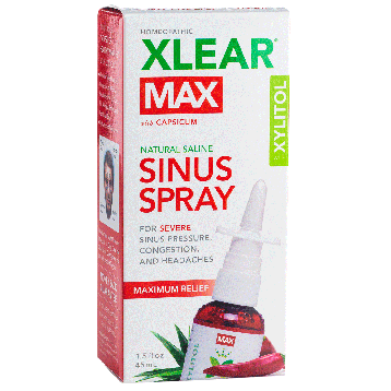 Xlear MAX Nasal Spray with Capsicum 1.5 fl oz SO