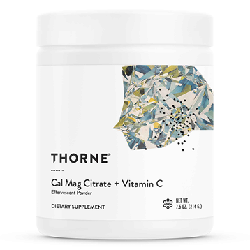 Cal-Mag Citrate + Vitamin C powder 7.5 oz SO