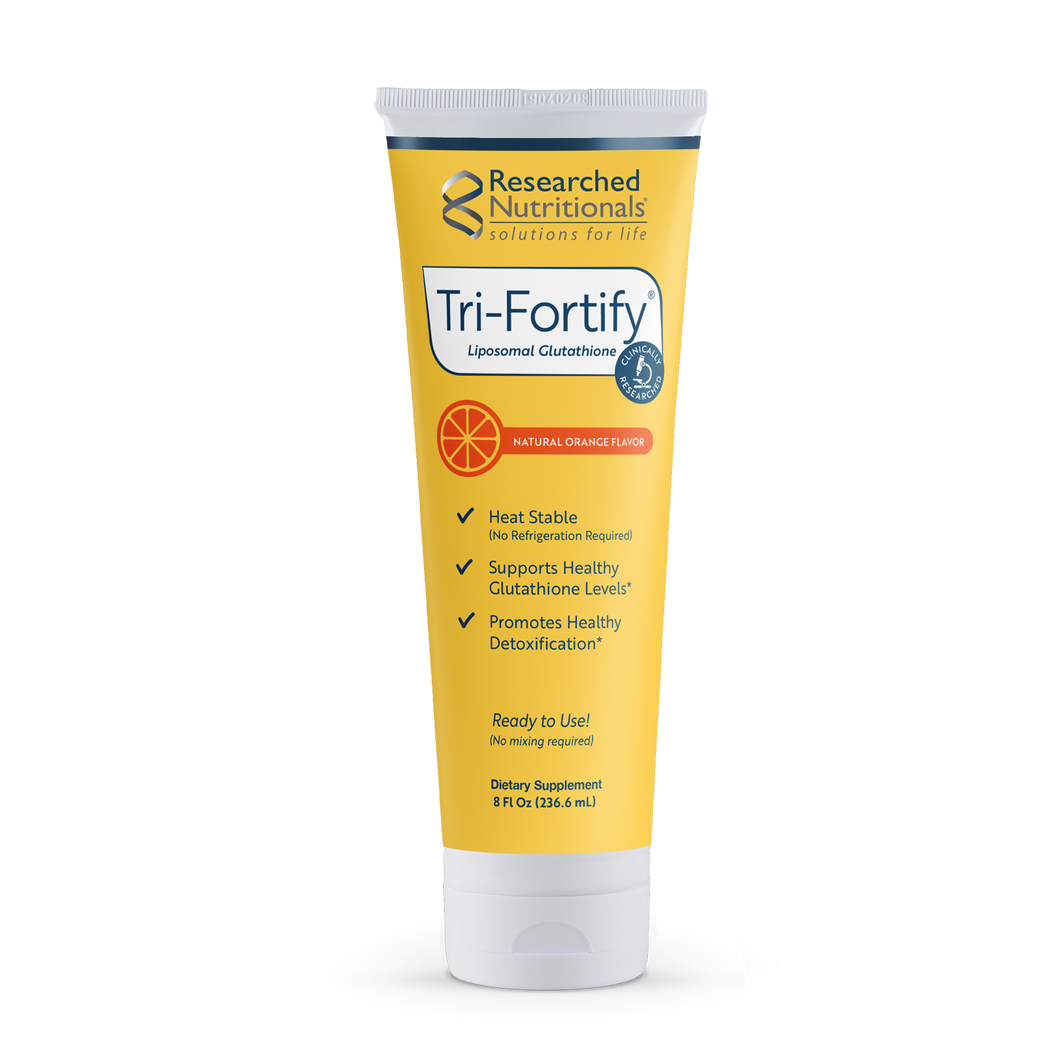 Tri-Fortify Orange® Liposomal Glutathione – Orange Tube 8oz  SO