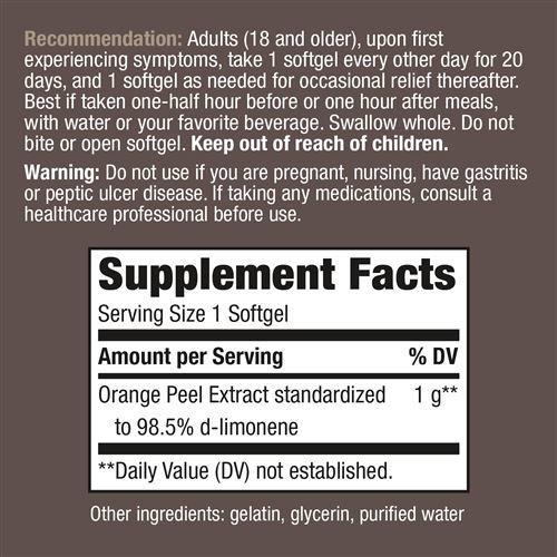 l carnitine redcon Heartburn Free 1000 mg 10 gels SO – The Rothfeld Apothecary